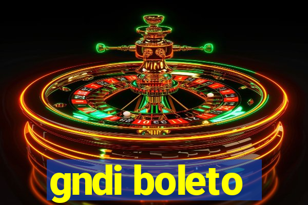 gndi boleto